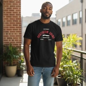 Zak Brown Collective Southern Grind Black T-Shirt for Men XXXL